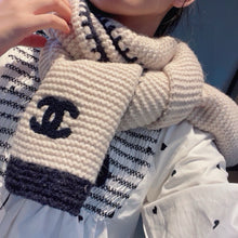 Load image into Gallery viewer, CLTH402 CC Cashmere Scarf / 11.8x39.3inch
