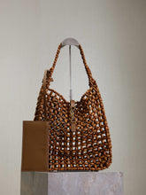 Load image into Gallery viewer, YSK418 LE 5 À 7 Large in Wood Beads / 11.8&quot; x 13.8&quot; x 3.9&quot; / HIGHEST QUALITY VERSION
