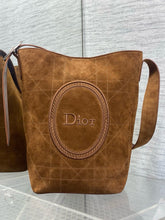 Load image into Gallery viewer, DR645 Dior Medaillon Bucket Bag Medium / HIGHEST QUALITY VERSION / 34 x 20.5 x 18 cm
