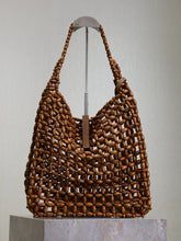 Load image into Gallery viewer, YSK418 LE 5 À 7 Large in Wood Beads / 11.8&quot; x 13.8&quot; x 3.9&quot; / HIGHEST QUALITY VERSION
