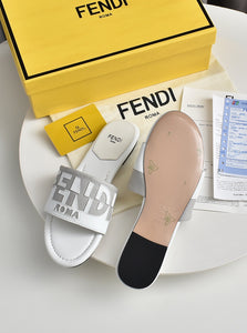 SE1059 FENDI Signature Slides / Size5-11