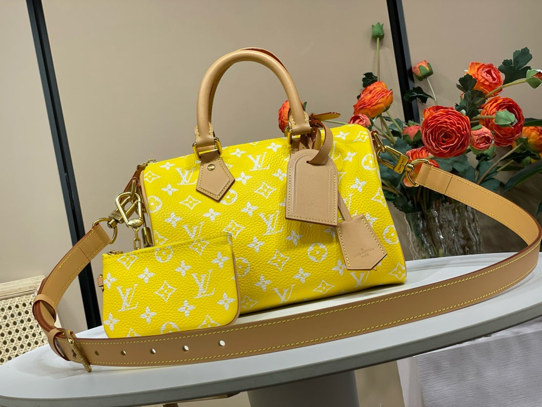 LB1012 Speedy P9 Bandoulière 25 / 9.8 x 5.9 x 5.9 inches / HIGHEST QUALITY VERSION