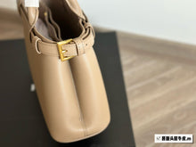 Load image into Gallery viewer, PD288 Prada Buckle Small Leather Handbag with Double Belt / 11x7x4.1inch
