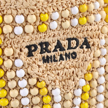 Load image into Gallery viewer, PD338 Raffia Tote Bag / 15x14.2x1.2inch
