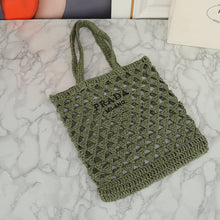 Load image into Gallery viewer, PD339 Raffia Tote Bag / 15x14.2x1.2inch
