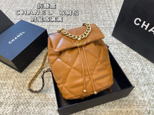 Load image into Gallery viewer, CC890 CHANEL 19 Backpack / 10.1 × 8.6 × 6.2 in
