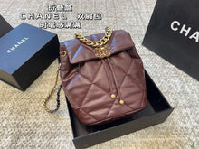 Load image into Gallery viewer, CC890 CHANEL 19 Backpack / 10.1 × 8.6 × 6.2 in
