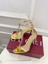 Load image into Gallery viewer, SE1669 Gucci Women&#39;s Sandal with Bamboo / Size5-11
