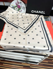 Load image into Gallery viewer, CLTH442 Chanel Square Scarf / 35.4 x 35.4in
