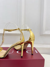 Load image into Gallery viewer, SE1669 Gucci Women&#39;s Sandal with Bamboo / Size5-11
