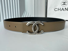 Load image into Gallery viewer, BL259 Chanel Reversible 30mm Belt
