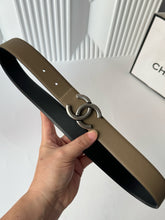 Load image into Gallery viewer, BL259 Chanel Reversible 30mm Belt
