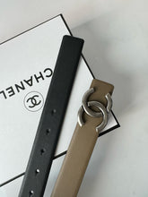 Load image into Gallery viewer, BL259 Chanel Reversible 30mm Belt
