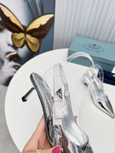 Load image into Gallery viewer, SE1145 PD Leather Slingback Pumps 50mm / Size5-10
