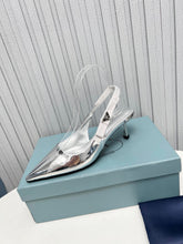 Load image into Gallery viewer, SE1145 PD Leather Slingback Pumps 50mm / Size5-10
