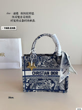 Load image into Gallery viewer, DR497 Book Tote Small/Medium/Large
