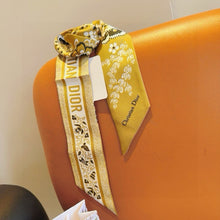 Load image into Gallery viewer, CLTH446 Toile de Jouy Papillon Mitzah Scarf / 2.5 x 41.5 inches
