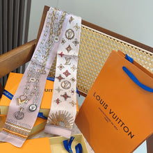 Load image into Gallery viewer, CLTH447 LV Monogram Confidential Bandeau / 47.2 x 3.1 inches
