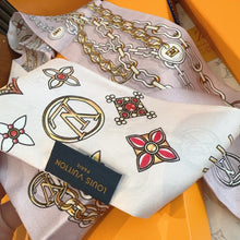 Load image into Gallery viewer, CLTH447 LV Monogram Confidential Bandeau / 47.2 x 3.1 inches
