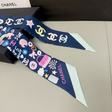 Load image into Gallery viewer, CLTH448 Chanel Slim Bandeau / 47.2 x 2.4in
