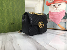 Load image into Gallery viewer, GC543 GG Marmont Mini Shoulder Bag /  7&quot;W x 5.9&quot;H x 3.1&quot;D
