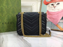 Load image into Gallery viewer, GC543 GG Marmont Mini Shoulder Bag /  7&quot;W x 5.9&quot;H x 3.1&quot;D
