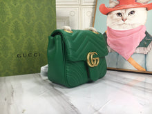 Load image into Gallery viewer, GC544 GG Marmont Mini Shoulder Bag /  7&quot;W x 5.9&quot;H x 3.1&quot;D
