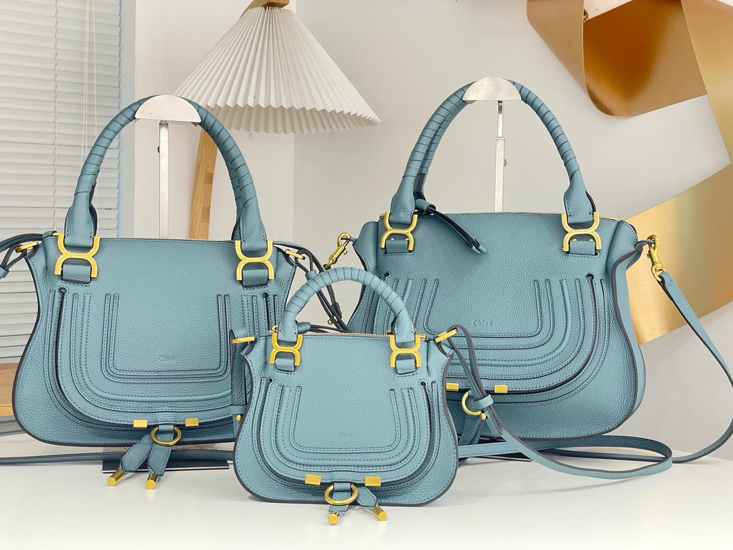 CLE010 Marcie Mini/Small/Larger Double Carry Bag / HIGHEST QUALITY VERSION