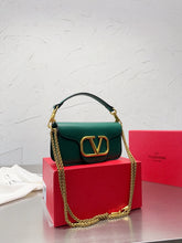 Load image into Gallery viewer, VLTN079 LOCÒ SMALL SHOULDER BAG / W7.8xH4.3xD1.9 in.
