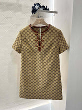 Load image into Gallery viewer, CLTH460 GG Canvas Dress with Horsebit / SizeS/M/L
