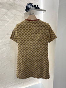 CLTH460 GG Canvas Dress with Horsebit / SizeS/M/L