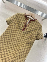Load image into Gallery viewer, CLTH460 GG Canvas Dress with Horsebit / SizeS/M/L
