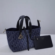 Load image into Gallery viewer, DR416 Medium Dior Toujours Bag / 11 x 8.5 x 6.5 inches / HIGHEST QUALITY VERSION
