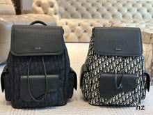 Load image into Gallery viewer, MBG075 Saddle Backpack with Flap / 10.5x16x5.5inches
