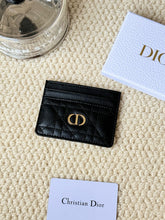 Load image into Gallery viewer, DR500 Dior Caro Freesia Card Holder /  4 x 3 x 0.25 inches
