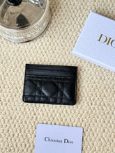 Load image into Gallery viewer, DR500 Dior Caro Freesia Card Holder /  4 x 3 x 0.25 inches
