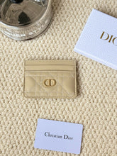 Load image into Gallery viewer, DR500 Dior Caro Freesia Card Holder /  4 x 3 x 0.25 inches

