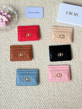 Load image into Gallery viewer, DR501 Dior Jolie Freesia Card Holder /  4 x 3 x 0.5 inches
