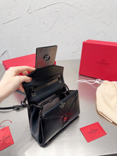 Load image into Gallery viewer, VLTN078 MINI ONE STUD HANDBAG / W7.8xH5.1xD3.3 in.

