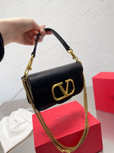 Load image into Gallery viewer, VLTN079 LOCÒ SMALL SHOULDER BAG / W7.8xH4.3xD1.9 in.
