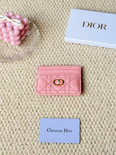Load image into Gallery viewer, DR501 Dior Jolie Freesia Card Holder /  4 x 3 x 0.5 inches
