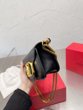 Load image into Gallery viewer, VLTN079 LOCÒ SMALL SHOULDER BAG / W7.8xH4.3xD1.9 in.
