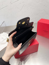 Load image into Gallery viewer, VLTN079 LOCÒ SMALL SHOULDER BAG / W7.8xH4.3xD1.9 in.
