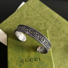 Load image into Gallery viewer, JW718 Silver ring with Double G
