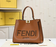 Load image into Gallery viewer, FF254 Peekaboo Top Handbag / 11.8x8.6x4.3inch
