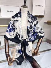 Load image into Gallery viewer, CLTH338 CC Cashmere Square Scarf / 140x140cm(55.1x55.1in)
