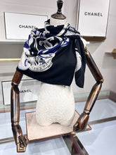 Load image into Gallery viewer, CLTH338 CC Cashmere Square Scarf / 140x140cm(55.1x55.1in)

