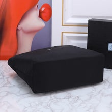 Load image into Gallery viewer, PD357 Large Re-Nylon and Saffiano Leather Tote Bag / 15.7x13.4x6.3inch
