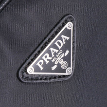 Load image into Gallery viewer, PD363 Prada &amp; Adidas Re-Nylon and Leather Shoulder Bag / 9.8x7.5x2.7inch
