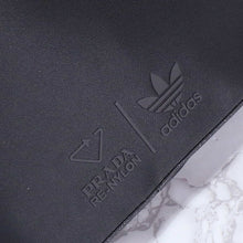 Load image into Gallery viewer, PD363 Prada &amp; Adidas Re-Nylon and Leather Shoulder Bag / 9.8x7.5x2.7inch
